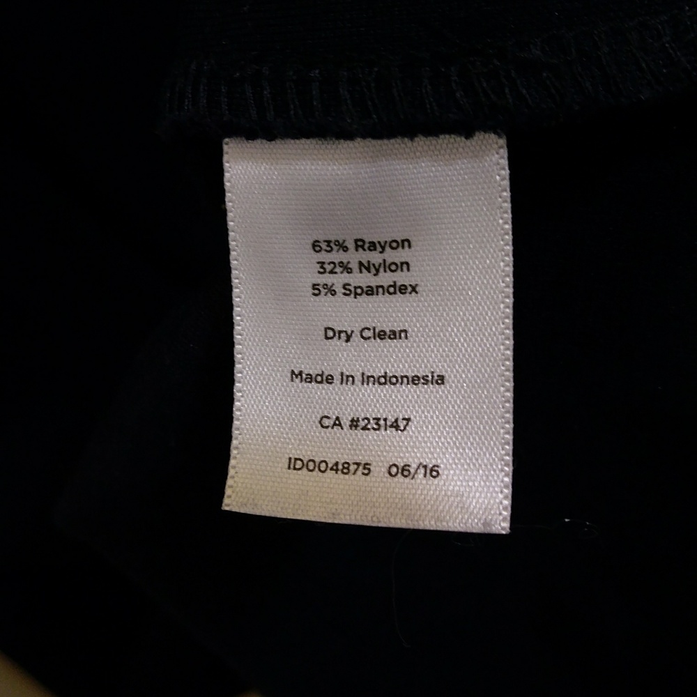 Talbots Midi Sheath Dress Navy - Size 18W - Picture 6 of 6